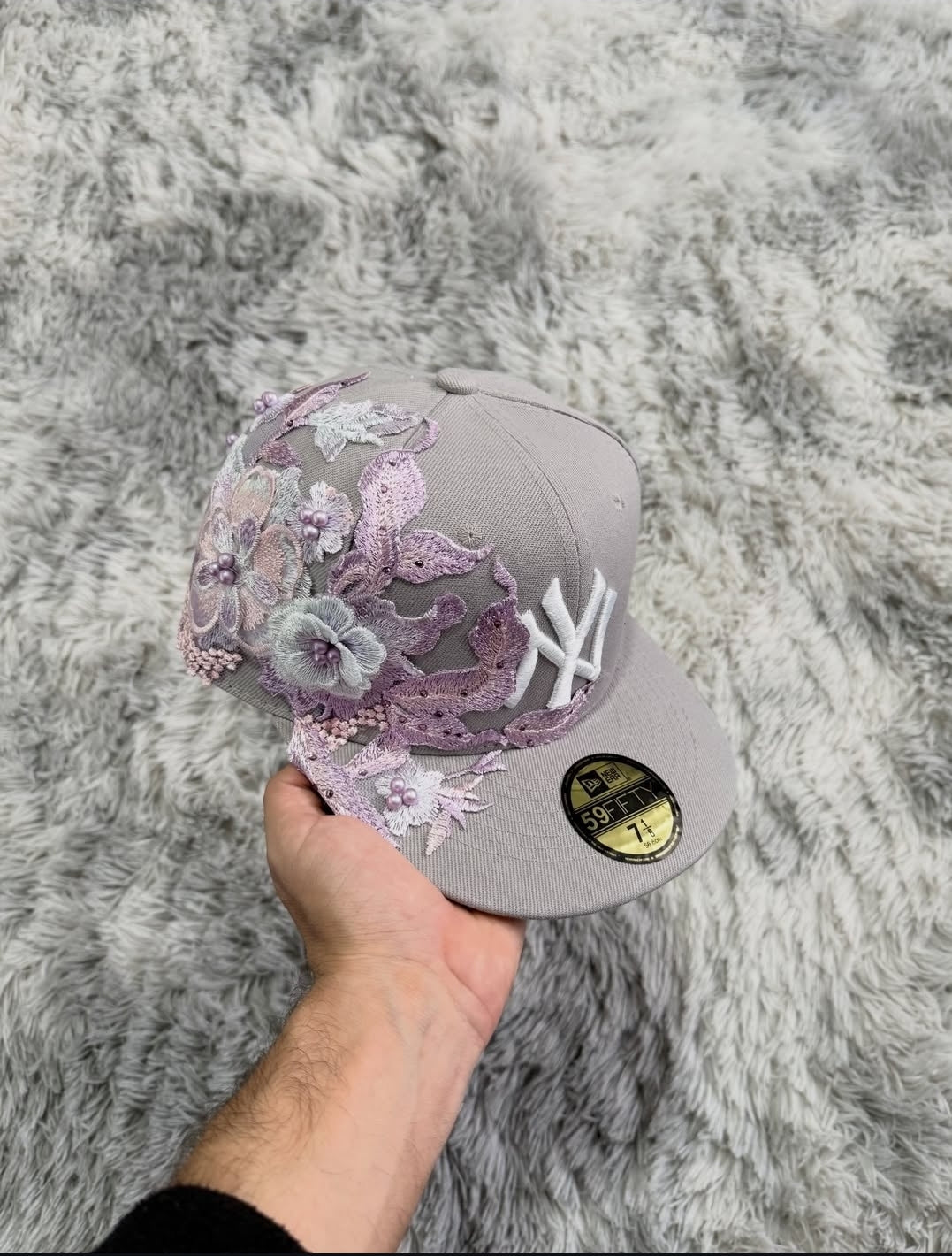 New York Yankees 'Silver Violet' Cap