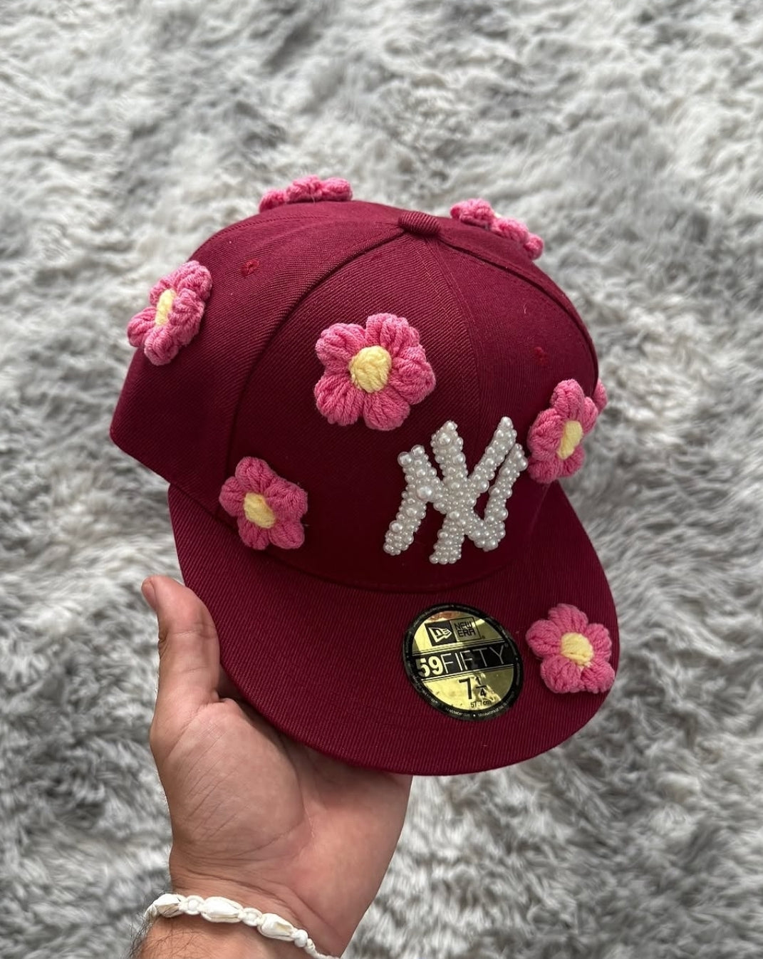 New York Yankees 'Crimson Garden' Cap