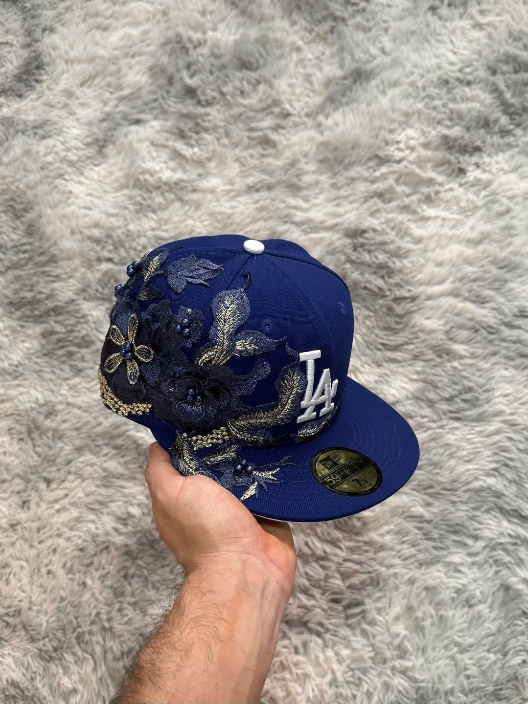 New York Yankees 'Deep Blue Flora' Cap