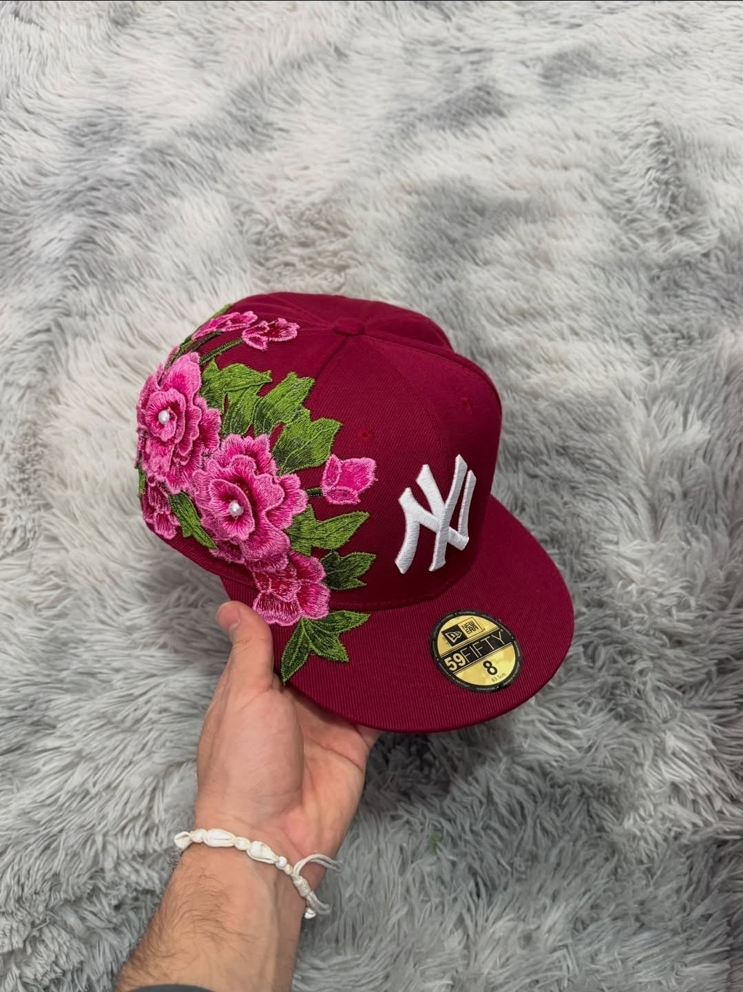 New York Yankees 'Scarlet Petals' Cap