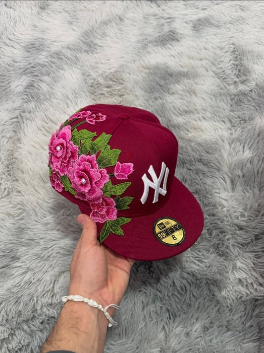 New York Yankees 'Scarlet Petals' Cap