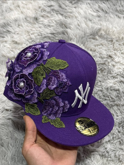 New York Yankees 'Purple Reign Petals' Cap